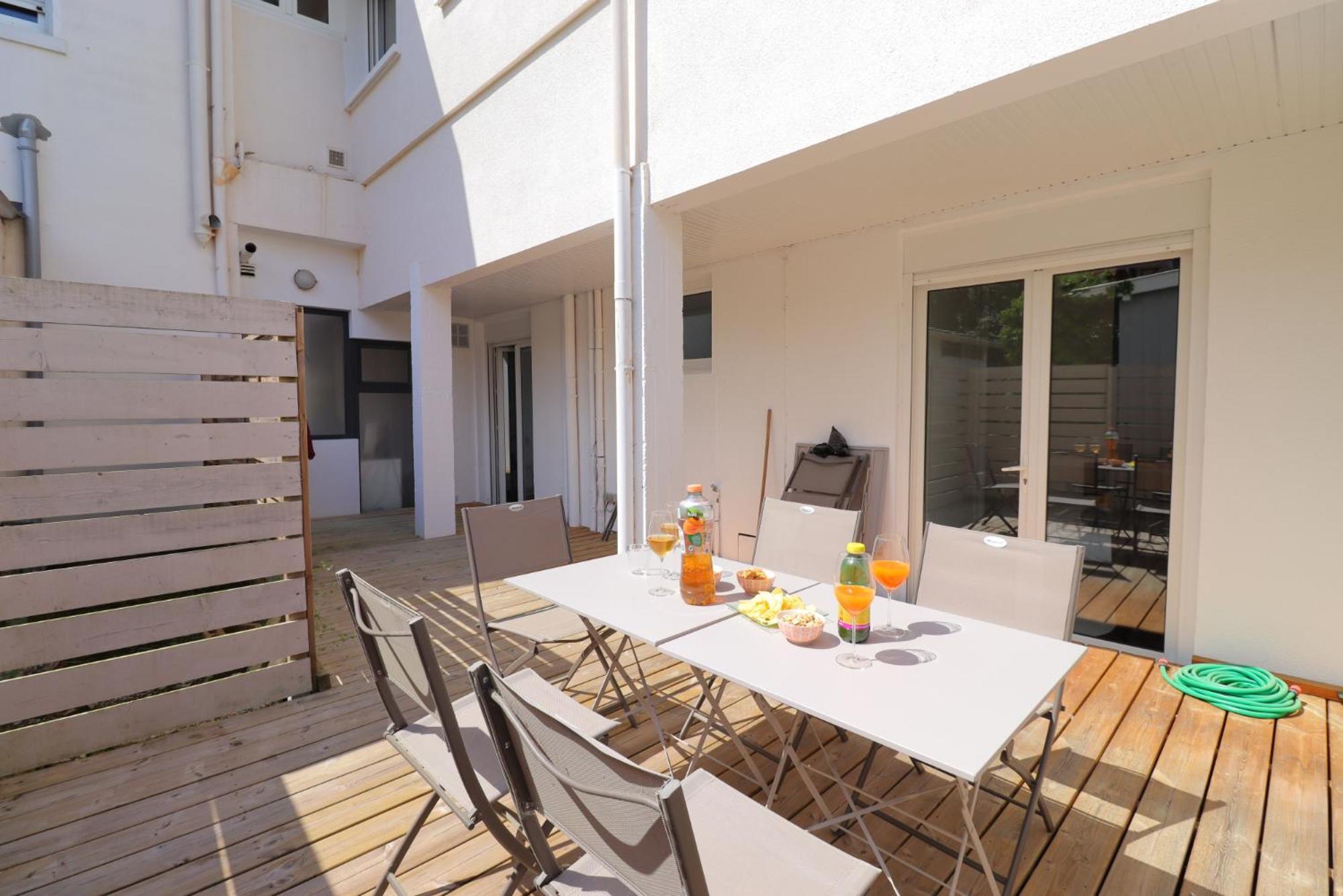 Le Spazioso - T3 Arcachon Avec Terrasse Privative Szoba fotó