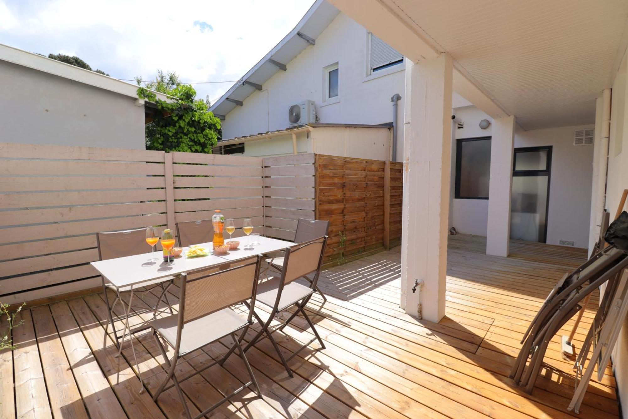 Le Spazioso - T3 Arcachon Avec Terrasse Privative Szoba fotó